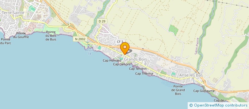 localisation de l'entreprise SCI ZOAKINA à SAINT-PIERRE