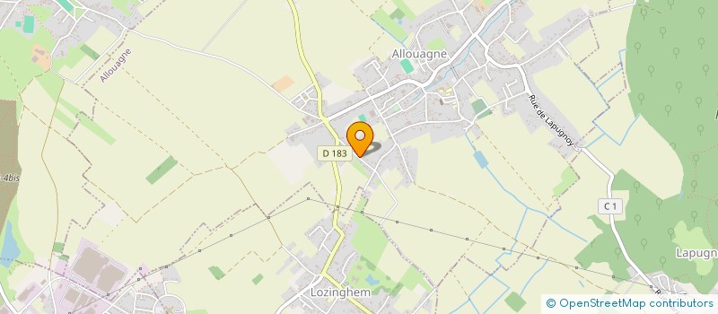 localisation de l'entreprise SCI ZOCHAMAN à ALLOUAGNE