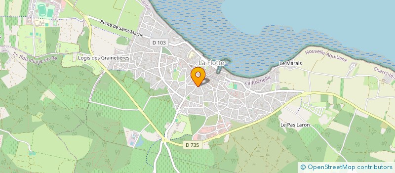 localisation de l'entreprise SCI ZOCHINA  LA FLOTTE