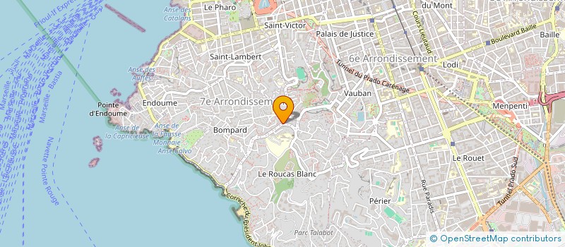 localisation de l'entreprise SCI ZOE à MARSEILLE