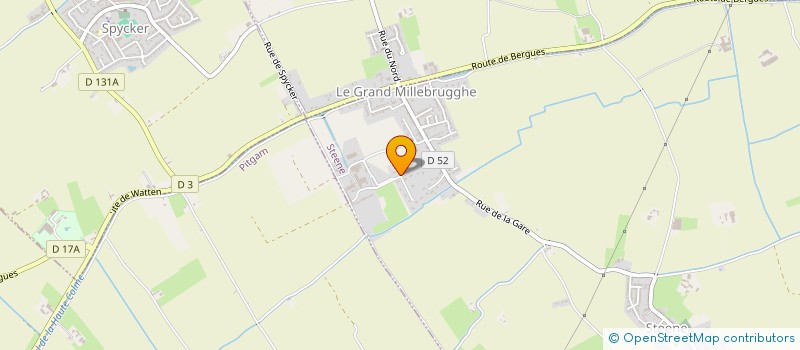 localisation de l'entreprise SCI ZOE à STEENE