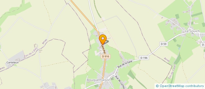 localisation de l'entreprise SCI ZOE  BOUQUEMAISON