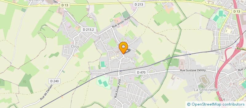 localisation de l'entreprise SCI ZOELIA  HERIN