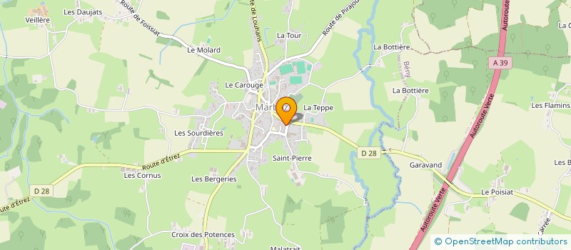localisation de l'entreprise SCI ZOELIE  MARBOZ