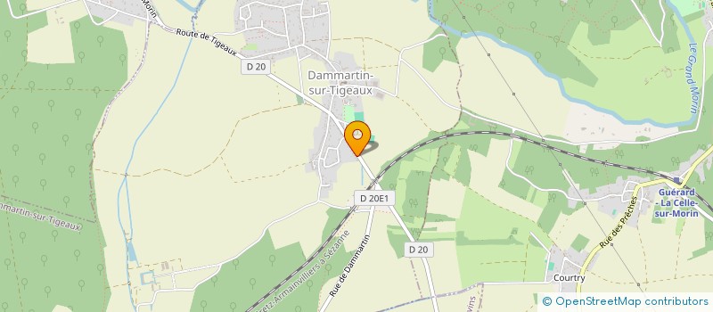 localisation de l'entreprise SCI ZOELYS  DAMMARTIN-SUR-TIGEAUX