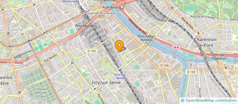 localisation de l'entreprise SCI ZOEY à IVRY-SUR-SEINE
