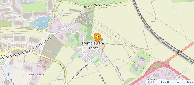 localisation de l'entreprise SCI ZOEYA à TREMBLAY-EN-FRANCE