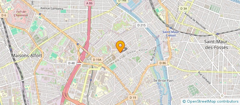 localisation de l'entreprise SCI ZOHAR à CRETEIL