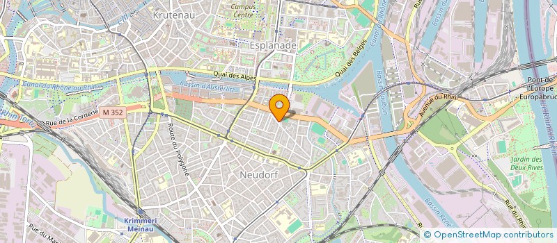 localisation de l'entreprise SCI ZOHRA à STRASBOURG