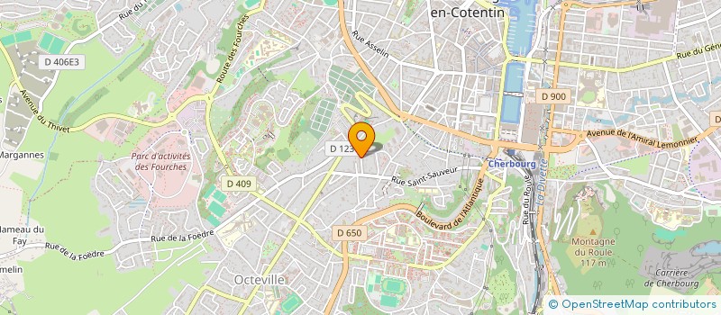 localisation de l'entreprise SCI ZOLA à CHERBOURG-EN-COTENTIN