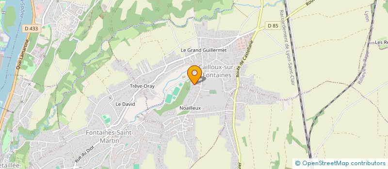 localisation de l'entreprise SCI ZOLA  CAILLOUX-SUR-FONTAINES