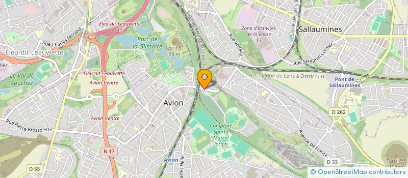 localisation de l'entreprise SCI ZOLA  AVION