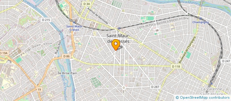 localisation de l'entreprise SCI ZOLA à SAINT-MAUR-DES-FOSSES