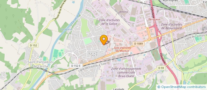 localisation de l'entreprise SCI ZOLA  SAINT-PANTALEON-DE-LARCHE