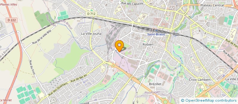 localisation de l'entreprise SCI ZOLA à SAINT-BRIEUC