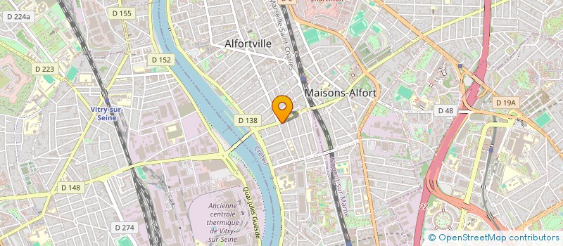 localisation de l'entreprise SCI ZOLA à ALFORTVILLE