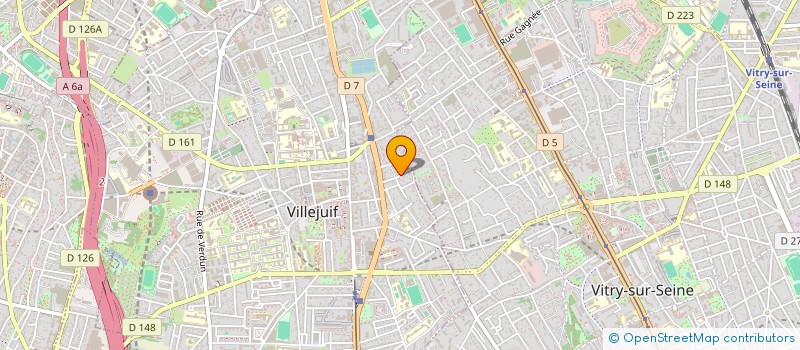 localisation de l'entreprise SCI ZOLA à VILLEJUIF