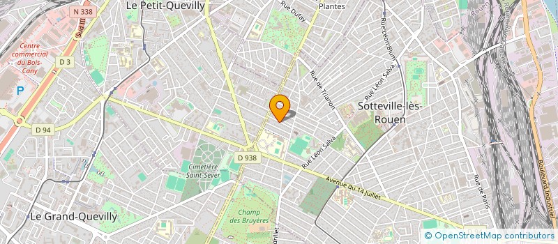 localisation de l'entreprise SCI ZOLA  SOTTEVILLE-LES-ROUEN