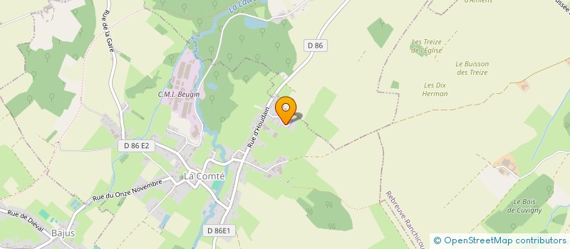 localisation de l'entreprise SCI ZOLA  LA COMTE