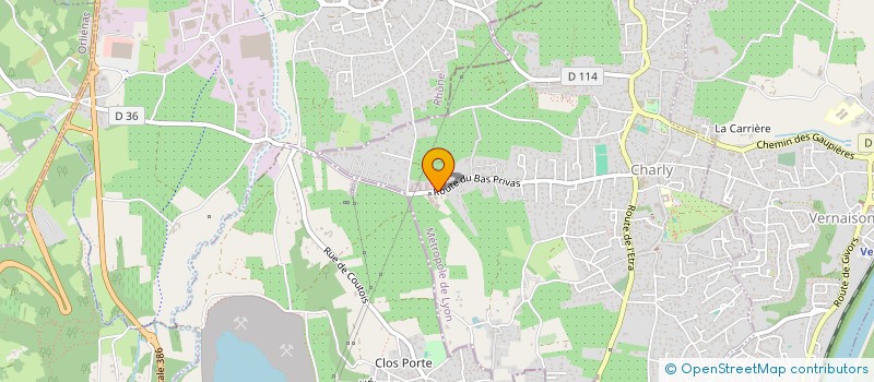 localisation de l'entreprise SCI ZOLA  CHARLY