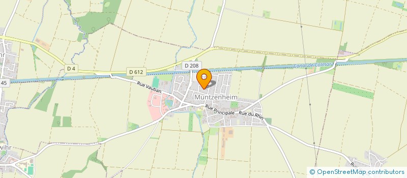 localisation de l'entreprise SCI ZOLA  MUNTZENHEIM