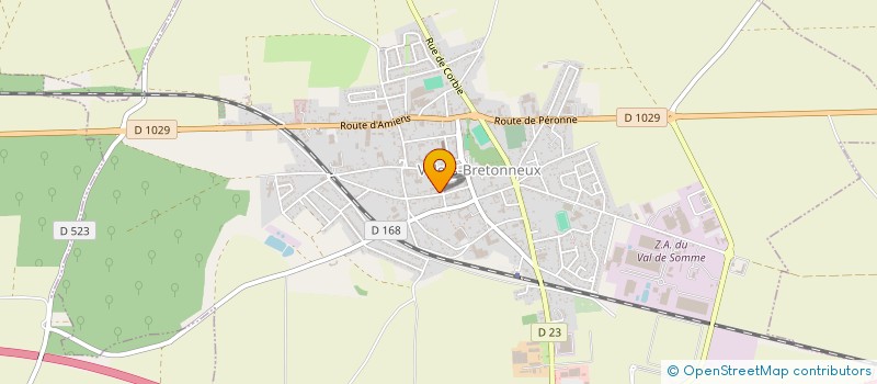 localisation de l'entreprise SCI ZOLATHOME à VILLERS-BRETONNEUX