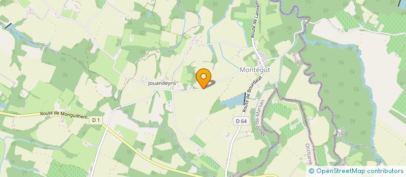 localisation de l'entreprise SCI ZOLE  MONTEGUT