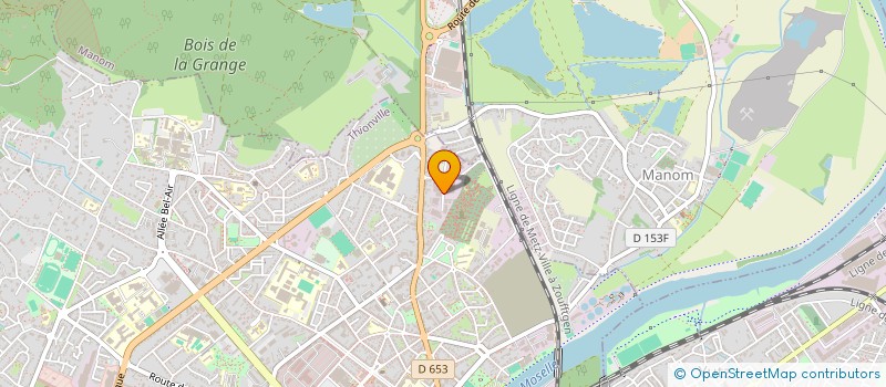localisation de l'entreprise SCI ZOLOART à THIONVILLE