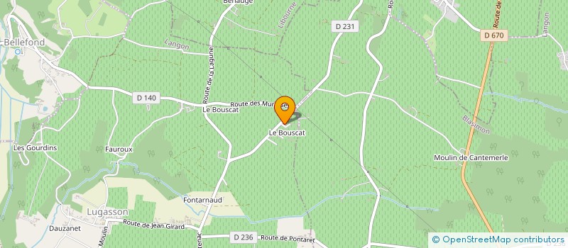 localisation de l'entreprise SCI ZOMALIA  LUGASSON