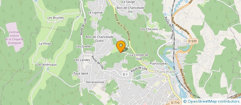 localisation de l'entreprise SCI ZOMENO  CHANCELADE