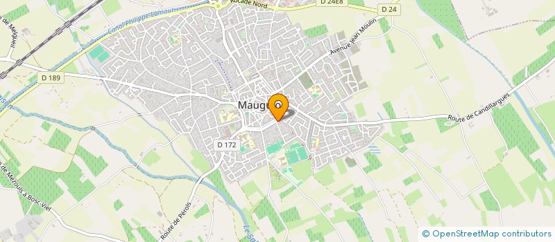 localisation de l'entreprise SCI ZOMET  MAUGUIO