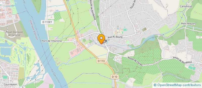 localisation de l'entreprise SCI ZONE INDUSTRIELLE DE LATRESNE  LATRESNE