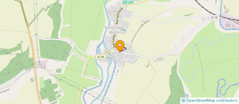 localisation de l'entreprise SCI ZONS à SORCY-SAINT-MARTIN