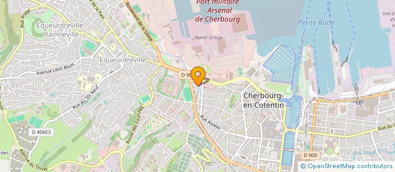 localisation de l'entreprise SCI ZOON à CHERBOURG-EN-COTENTIN