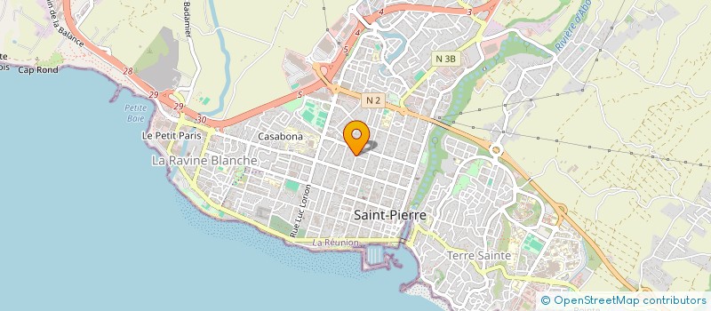 localisation de l'entreprise SCI ZOOS à SAINT-PIERRE