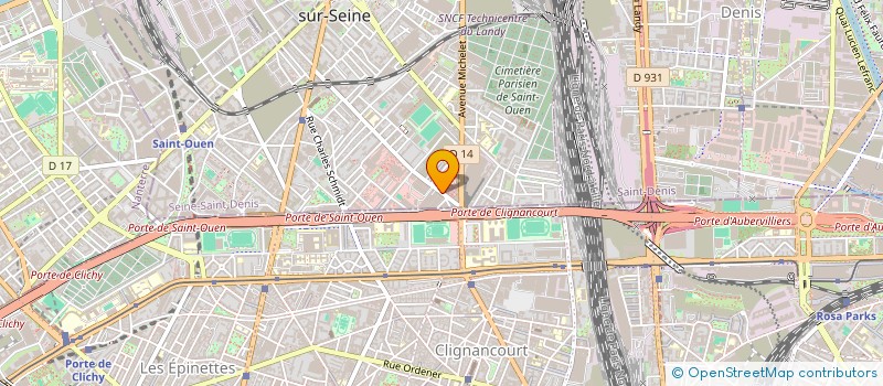 localisation de l'entreprise SCI ZORIG à SAINT-OUEN-SUR-SEINE