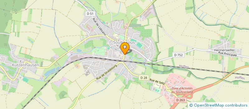 localisation de l'entreprise SCI ZORNEUS  SURBOURG