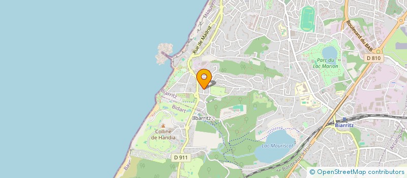 localisation de l'entreprise SCI ZOROC à BIARRITZ