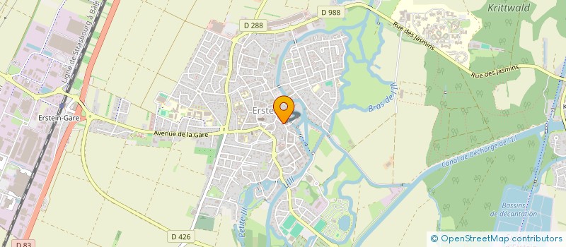 localisation de l'entreprise SCI ZOROLU  ERSTEIN