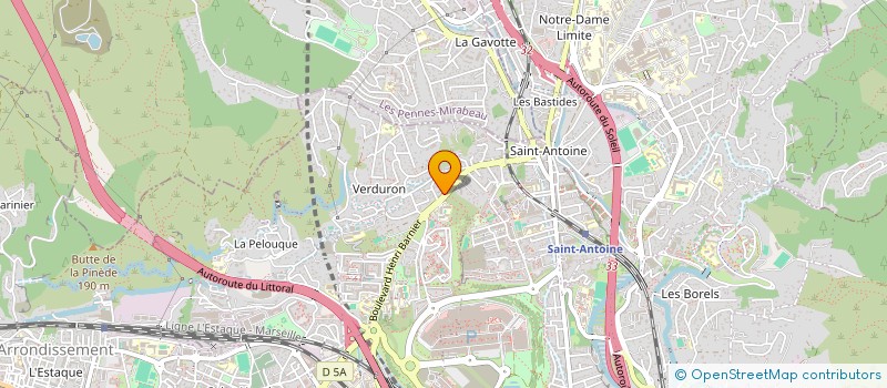 localisation de l'entreprise SCI ZOUBAI à MARSEILLE
