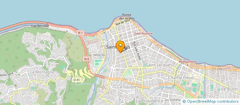localisation de l'entreprise SCI ZOUBIE à SAINT-DENIS