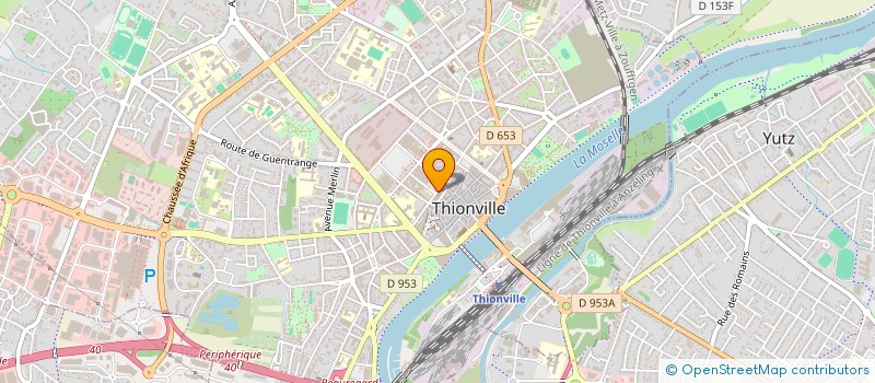 localisation de l'entreprise SCI ZOUBIOTS à THIONVILLE