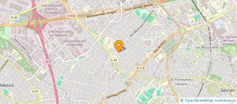 localisation de l'entreprise SCI ZOUGARI à AULNAY-SOUS-BOIS