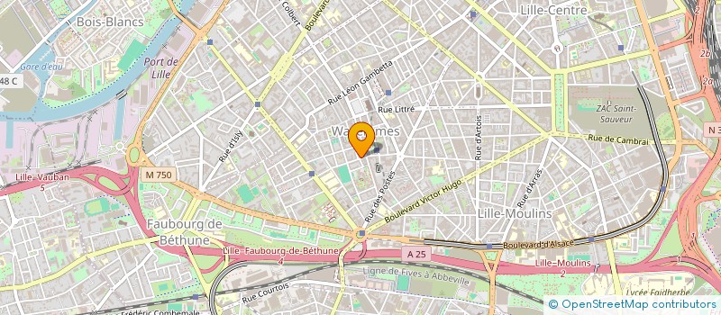 localisation de l'entreprise SCI ZOUGUY à LILLE