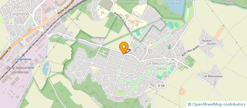 localisation de l'entreprise SCI ZOUNAITA  LE MESNIL-SAINT-DENIS