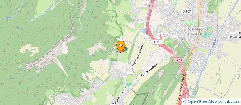 localisation de l'entreprise SCI ZOUZOU  SAINT-PAUL-DE-VARCES