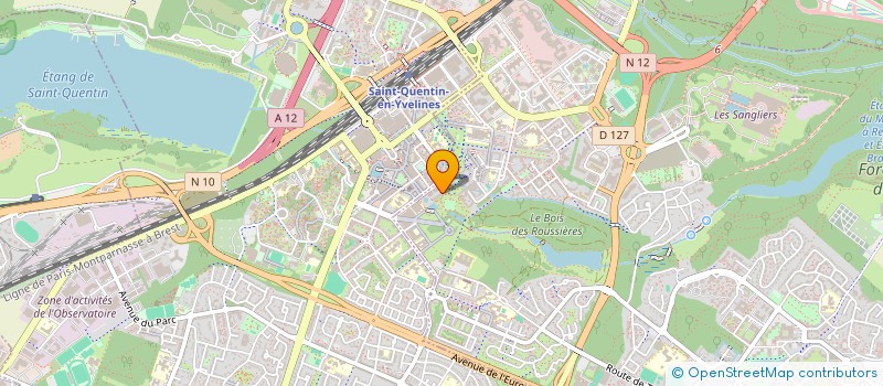 localisation de l'entreprise SCI ZOUZOU  GUYANCOURT