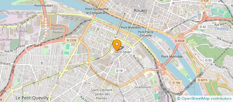 localisation de l'entreprise SCI ZOZO à ROUEN