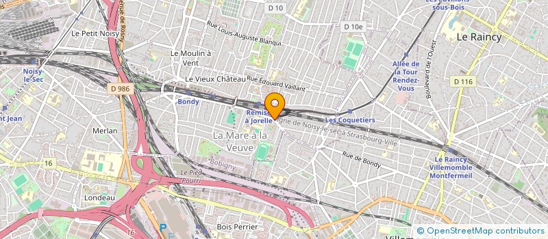 localisation de l'entreprise SCI ZR HOME MANAGEMENT  BONDY