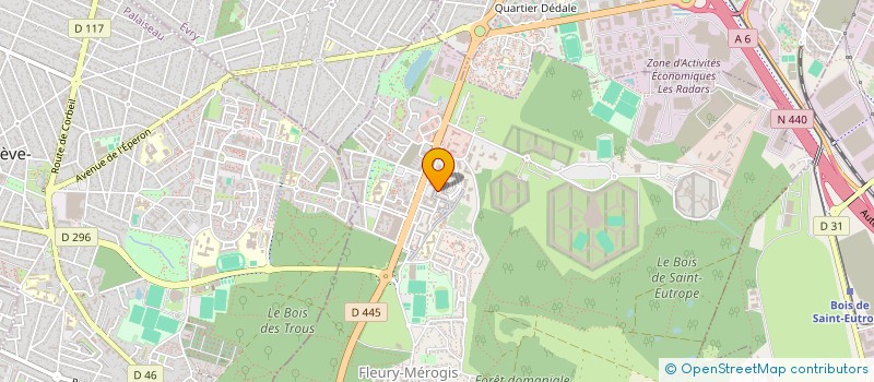 localisation de l'entreprise SCI ZR IMMO à FLEURY-MEROGIS